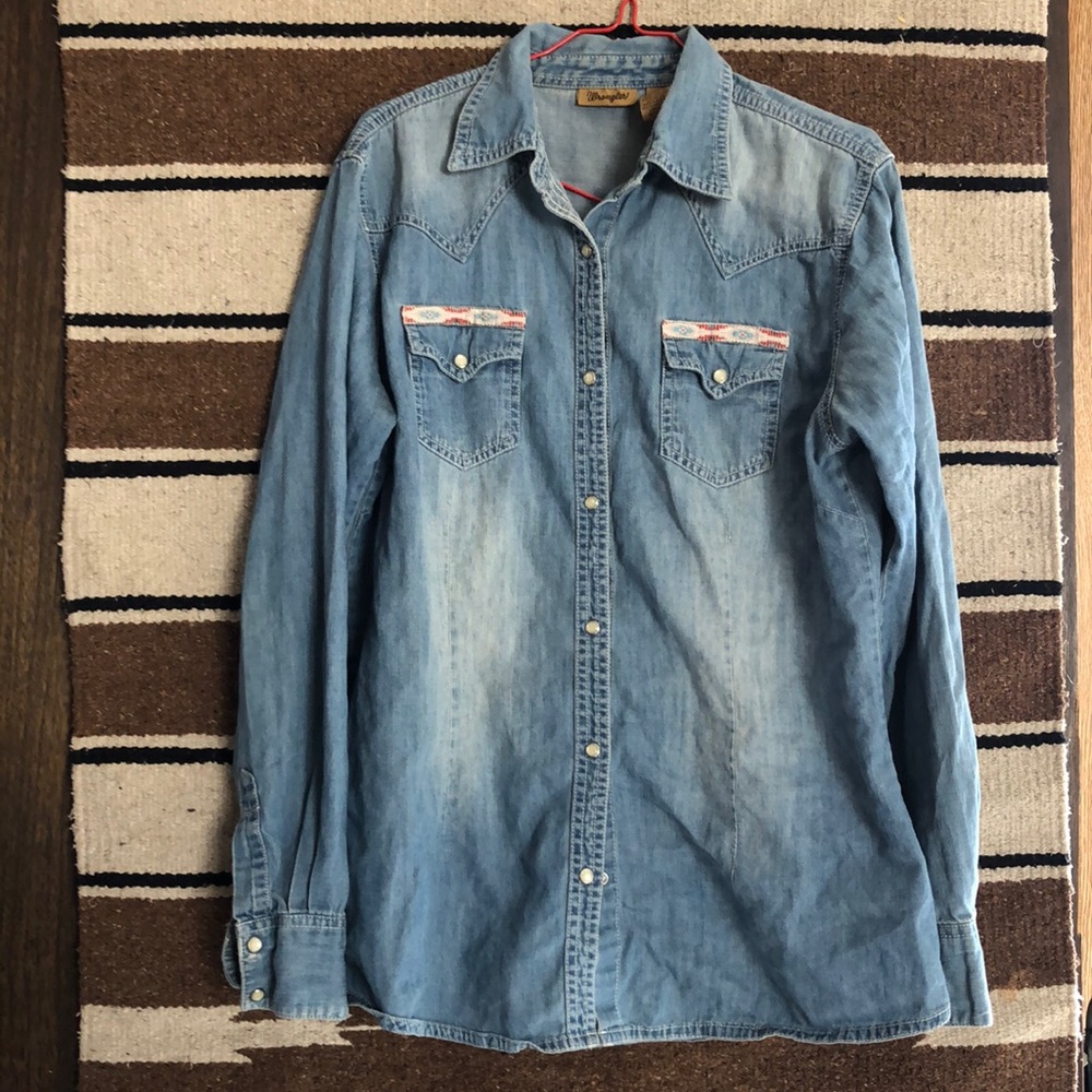 Southwestern wrangler shirt